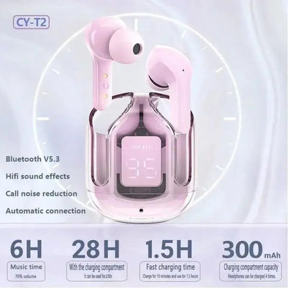 Air39 TWS Transparent Earbuds — Wireless Bluetooth 5.3