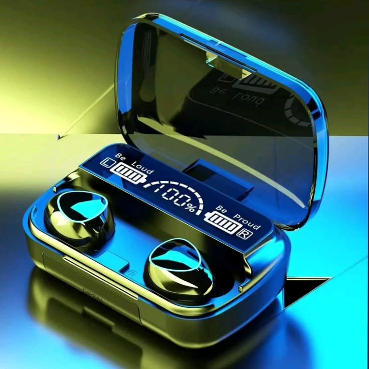 M10 TWS Wireless Earbuds – 9D HiFi Sound & LED Display