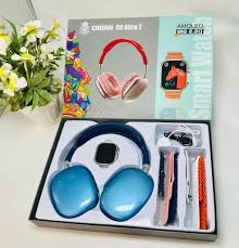 Crown C6 Ultra 2 Smartwatch + Headphones Combo